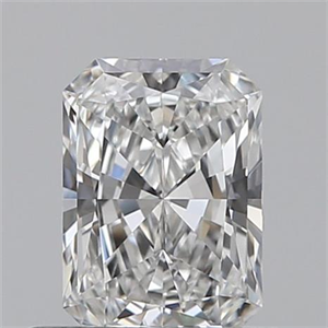 Picture of 0.51 Carats, Radiant E Color, VVS2 Clarity and Certified by GIA
