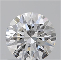 0.63 quilates, Redondo Ideal, Color F, claridad IF y certificado por GIA