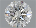 1.00 quilates, Redondo Ideal, Color K, claridad VVS2 y certificado por GIA
