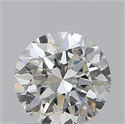 0.70 quilates, Redondo Ideal, Color H, claridad SI1 y certificado por GIA