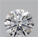 0.58 quilates, Redondo Ideal, Color D, claridad VVS1 y certificado por GIA