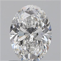 0.70 Carats, Oval E Color, VS1 Clarity and Certified by GIA