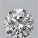 0.80 Carats, Round with Excellent Cut, F Color, SI1 Clarity and Certified by GIA