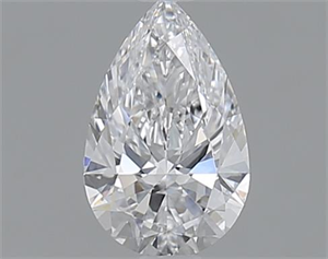 Picture of 0.53 Carats, Pear D Color, VVS1 Clarity and Certified by GIA