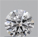 0.51 quilates, Redondo Ideal, Color D, claridad VVS1 y certificado por GIA
