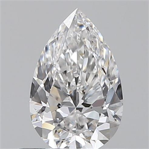 Picture of 0.50 Carats, Pear E Color, VS1 Clarity and Certified by GIA
