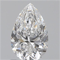 0.80 Carats, Pear E Color, VS2 Clarity and Certified by GIA