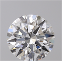 Del inventario de diamantes de laboratorio, 2.02 quilates, Redondo , Color F, claridad VVS2 y certificado IGI