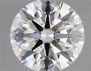 Picture of Lab Created Diamond 2.92 Carats, Round with ideal Cut, E Color, vvs1 Clarity and Certified by IGI