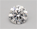 Lab Created Diamond 0.71 Carats, Round with ideal Cut, D Color, vvs2 Clarity and Certified by IGI