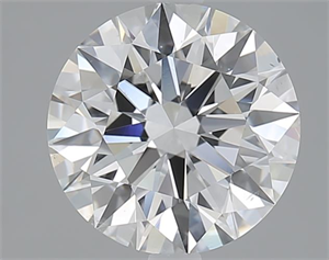 Foto 2.76 quilates, Redondo Ideal, Color F, claridad SI1 y certificado por GIA de