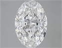 3.02 Carats, Oval E Color, VS2 Clarity and Certified by GIA