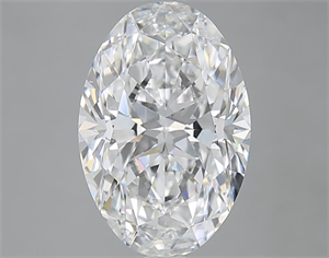 Picture of 3.02 Carats, Oval E Color, VS2 Clarity and Certified by GIA