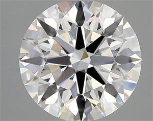 Picture of Lab Created Diamond 3.01 Carats, Round with ideal Cut, D Color, vvs1 Clarity and Certified by IGI