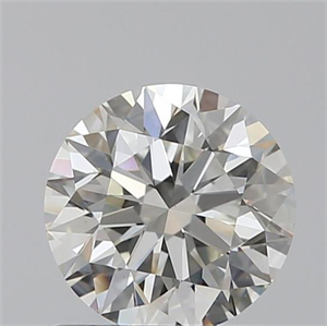 Picture of 0.80 Carats, Round with Excellent Cut, H Color, VVS2 Clarity and Certified by GIA