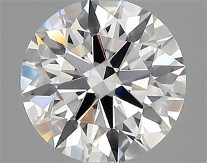 Picture of Lab Created Diamond 2.51 Carats, Round with ideal Cut, D Color, vvs1 Clarity and Certified by IGI