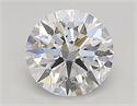 Del inventario de diamantes de laboratorio, 0.72 quilates, Redondo , Color D, claridad vvs2 y certificado IGI