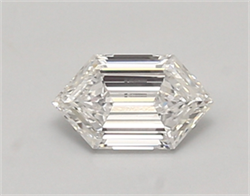 Picture of Lab Created Diamond 0.58 Carats, LONG HEXAGON with  Cut, E Color, vvs2 Clarity and Certified by IGI