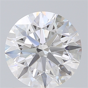 Picture of Lab Created Diamond 1.51 Carats, Round with Excellent Cut, D Color, VVS2 Clarity and Certified by IGI