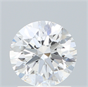 Lab Created Diamond 1.51 Carats, Round with Excellent Cut, D Color, VVS2 Clarity and Certified by IGI