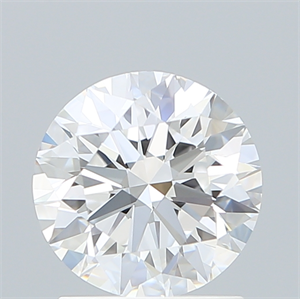 Picture of Lab Created Diamond 1.51 Carats, Round with Excellent Cut, D Color, VVS2 Clarity and Certified by IGI