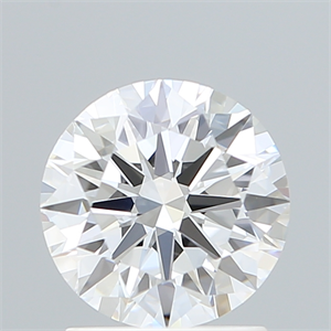 Picture of Lab Created Diamond 1.50 Carats, Round with Excellent Cut, D Color, VVS2 Clarity and Certified by IGI