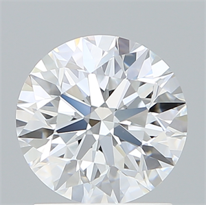 Picture of Lab Created Diamond 1.51 Carats, Round with Excellent Cut, E Color, VVS2 Clarity and Certified by IGI