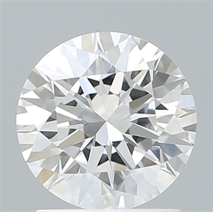 Picture of Lab Created Diamond 1.51 Carats, Round with Excellent Cut, D Color, VVS2 Clarity and Certified by IGI