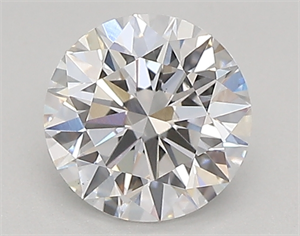Picture of Lab Created Diamond 0.70 Carats, Round with ideal Cut, D Color, vs1 Clarity and Certified by IGI