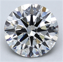 Del inventario de diamantes de laboratorio, 3.53 quilates, Redondo , Color G, claridad VS1 y certificado IGI