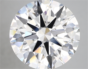 Picture of Lab Created Diamond 8.22 Carats, Round with ideal Cut, F Color, vs1 Clarity and Certified by IGI