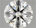 Del inventario de diamantes de laboratorio, 4.16 quilates, Redondo , Color F, claridad vvs2 y certificado IGI