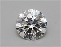 Lab Created Diamond 0.74 Carats, Round with ideal Cut, D Color, vs2 Clarity and Certified by IGI