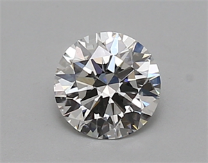Picture of Lab Created Diamond 0.74 Carats, Round with ideal Cut, D Color, vs2 Clarity and Certified by IGI