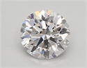 Lab Created Diamond 0.70 Carats, Round with ideal Cut, E Color, vvs2 Clarity and Certified by IGI