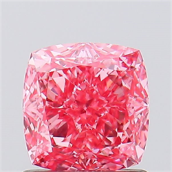 Foto Del inventario de diamantes de laboratorio, 1.10 quilates,  , Color Fancy Vivid Pink, claridad VVS2 y certificado IGI de