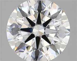 Picture of Lab Created Diamond 2.69 Carats, Round with ideal Cut, D Color, vvs1 Clarity and Certified by IGI