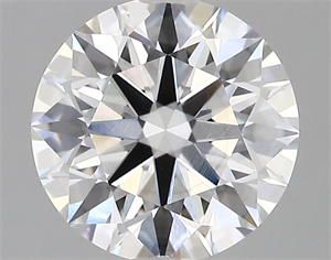 Picture of Lab Created Diamond 2.60 Carats, Round with ideal Cut, D Color, vs1 Clarity and Certified by IGI