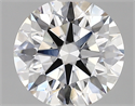 Del inventario de diamantes de laboratorio, 2.04 quilates, Redondo , Color E, claridad vvs1 y certificado IGI