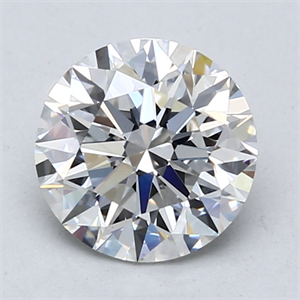 Picture of Lab Created Diamond 1.80 Carats, Round with Excellent Cut, E Color, VS1 Clarity and Certified by IGI