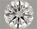 Lab Created Diamond 3.20 Carats, Round with ideal Cut, D Color, vvs1 Clarity and Certified by IGI