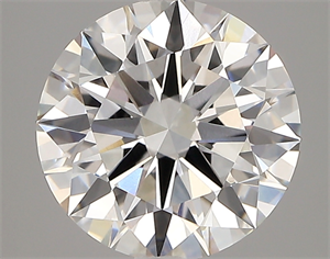 Picture of Lab Created Diamond 3.20 Carats, Round with ideal Cut, D Color, vvs1 Clarity and Certified by IGI