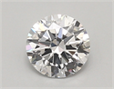 Lab Created Diamond 0.87 Carats, Round with excellent Cut, D Color, vvs2 Clarity and Certified by IGI