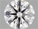 Lab Created Diamond 2.92 Carats, Round with excellent Cut, D Color, vs1 Clarity and Certified by GIA