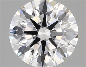 Picture of Lab Created Diamond 2.92 Carats, Round with excellent Cut, D Color, vs1 Clarity and Certified by GIA