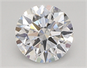 Lab Created Diamond 0.72 Carats, Round with ideal Cut, D Color, vs1 Clarity and Certified by IGI