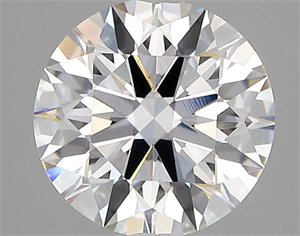 Picture of Lab Created Diamond 2.61 Carats, Round with ideal Cut, D Color, vvs1 Clarity and Certified by IGI