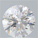 Del inventario de diamantes de laboratorio, 2.16 quilates, Redondo , Color F, claridad VVS1 y certificado IGI