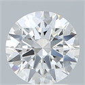 Del inventario de diamantes de laboratorio, 2.10 quilates, Redondo , Color D, claridad VVS2 y certificado IGI
