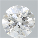 Del inventario de diamantes de laboratorio, 2.08 quilates, Redondo , Color D, claridad VVS2 y certificado IGI